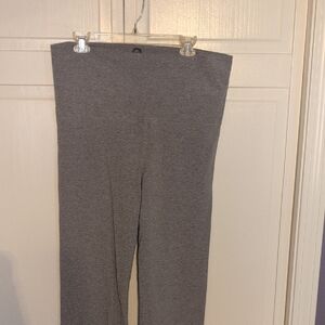 Victoria's Secret PINK Gray Campus Foldover Flared Leggings